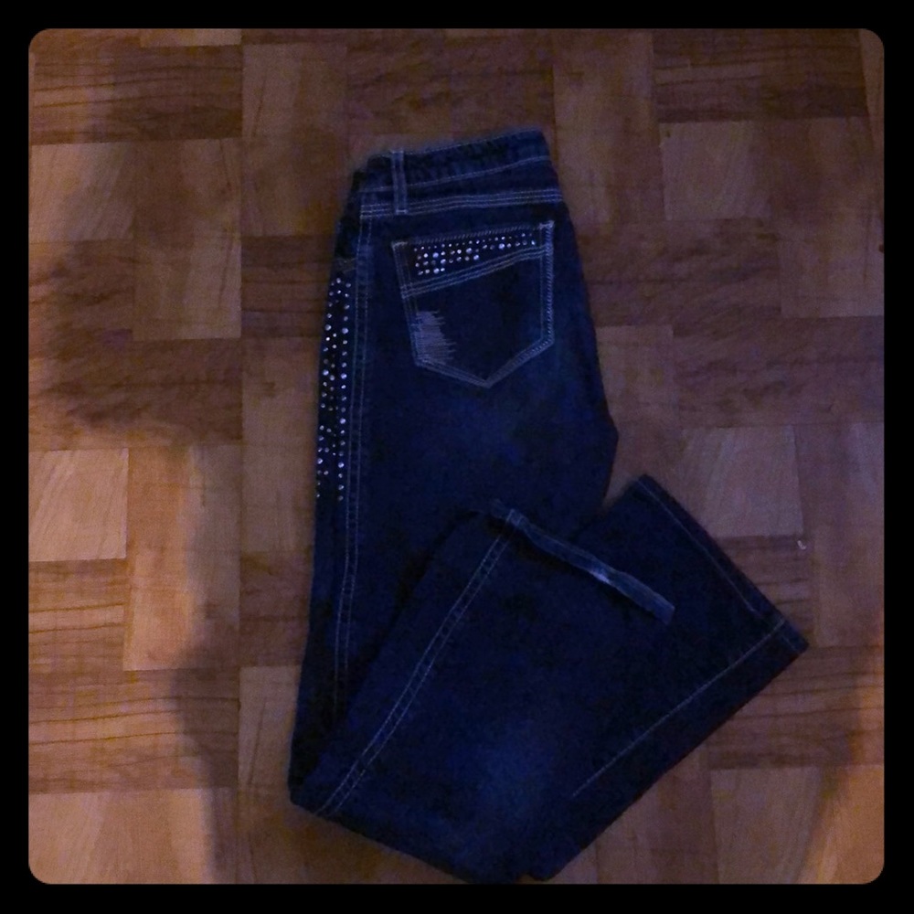 Rock 47 blue denim jeans!